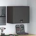 Dulap de perete pentru garaj Negru 60 x 40 x 53 cm - WALTI WALTI