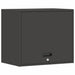 Dulap de perete pentru garaj Negru 60 x 40 x 53 cm - WALTI WALTI
