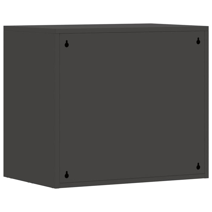 Dulap de perete pentru garaj Negru 60 x 40 x 53 cm - WALTI WALTI
