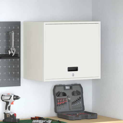 Dulap de perete pentru garaj Alb 60 x 40 x 53 cm - WALTI WALTI