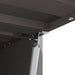Dulap de perete pentru garaj Negru 90 x 33 x 35 cm - WALTI WALTI