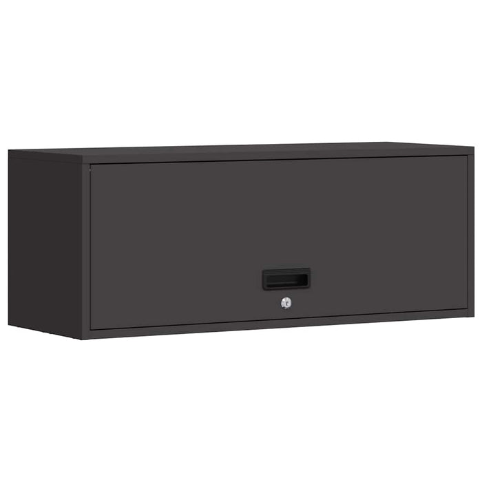 Dulap de perete pentru garaj Negru 90 x 33 x 35 cm - WALTI WALTI