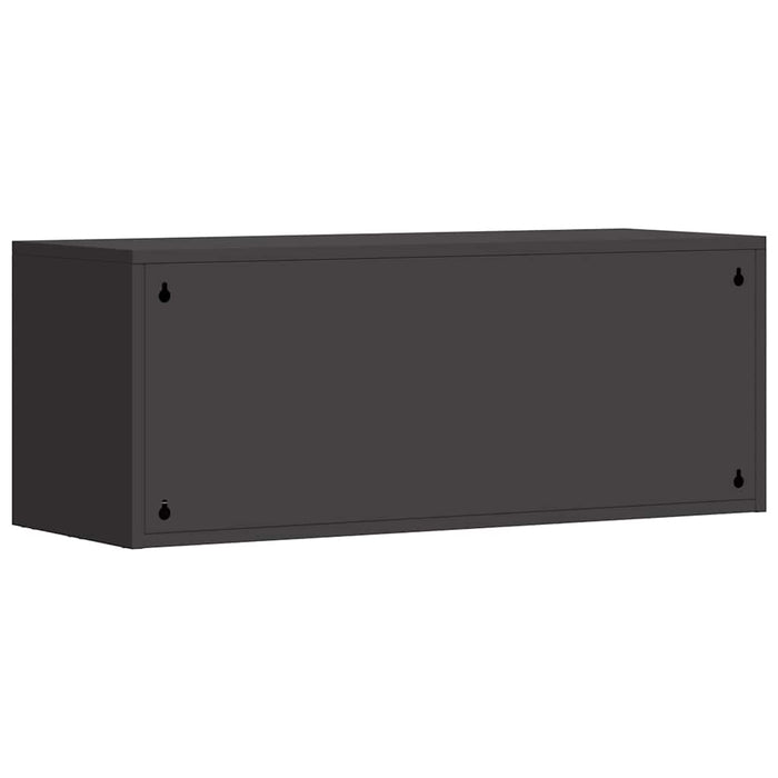 Dulap de perete pentru garaj Negru 90 x 33 x 35 cm - WALTI WALTI