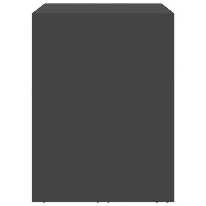 Dulap de perete pentru garaj Negru 90 x 33 x 35 cm - WALTI WALTI