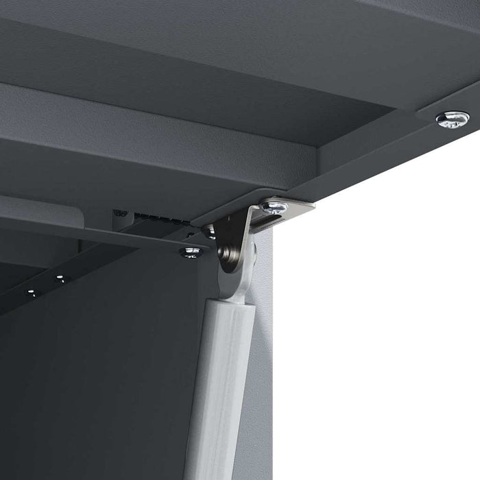 Dulap de perete pentru garaj Antracit 90 x 33 x 35 cm - WALTI WALTI