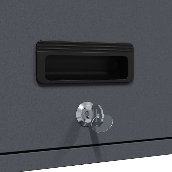 Dulap de perete pentru garaj Antracit 90 x 33 x 35 cm - WALTI WALTI