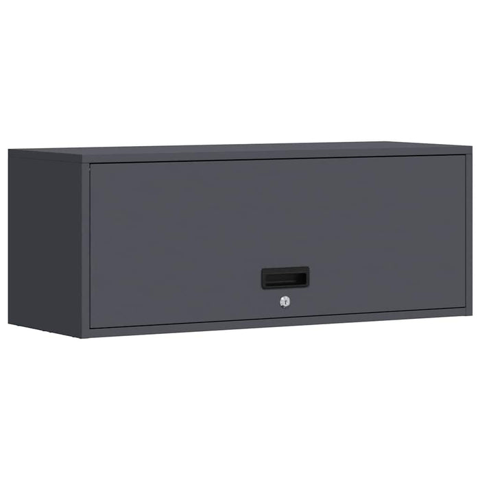 Dulap de perete pentru garaj Antracit 90 x 33 x 35 cm - WALTI WALTI