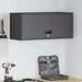 Dulap de perete pentru garaj Negru 80 x 33 x 35 cm - WALTI WALTI