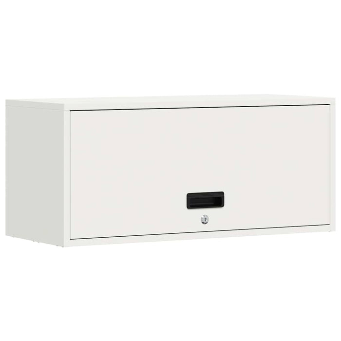 Dulap de perete pentru garaj Alb 80 x 33 x 35 cm - WALTI WALTI