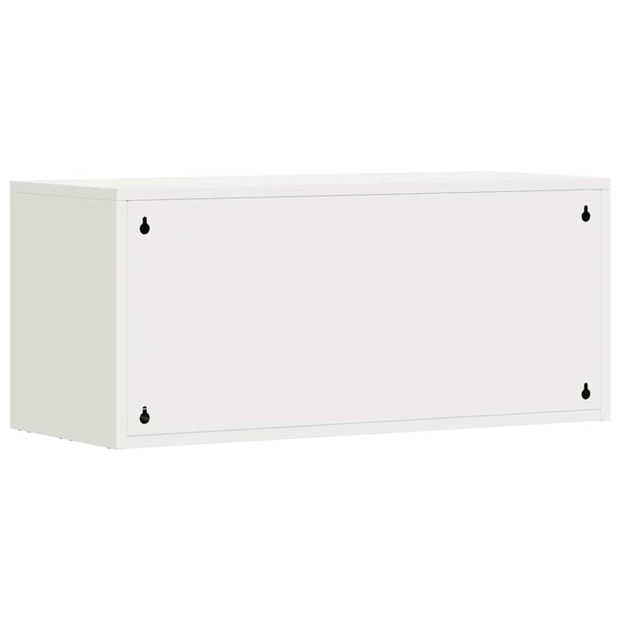 Dulap de perete pentru garaj Alb 80 x 33 x 35 cm - WALTI WALTI