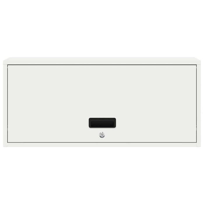 Dulap de perete pentru garaj Alb 80 x 33 x 35 cm - WALTI WALTI
