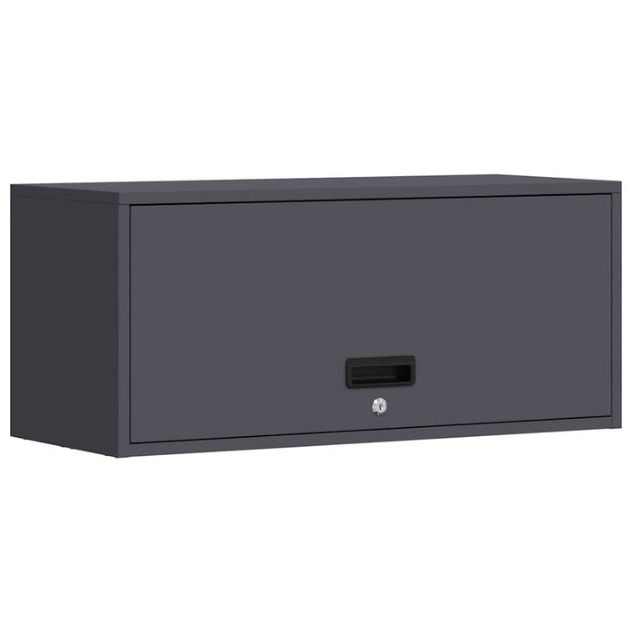 Dulap de perete pentru garaj Antracit 80 x 33 x 35 cm - WALTI WALTI