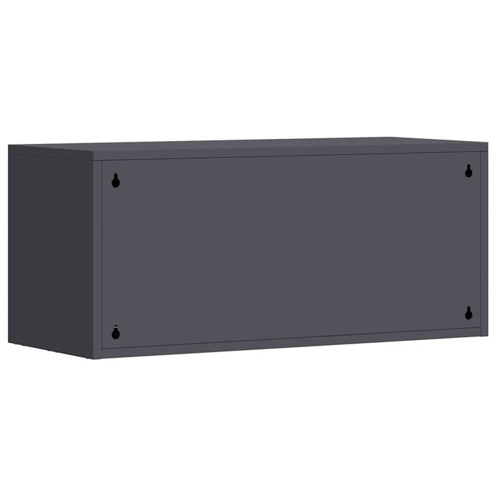 Dulap de perete pentru garaj Antracit 80 x 33 x 35 cm - WALTI WALTI