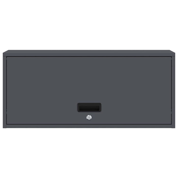 Dulap de perete pentru garaj Antracit 80 x 33 x 35 cm - WALTI WALTI