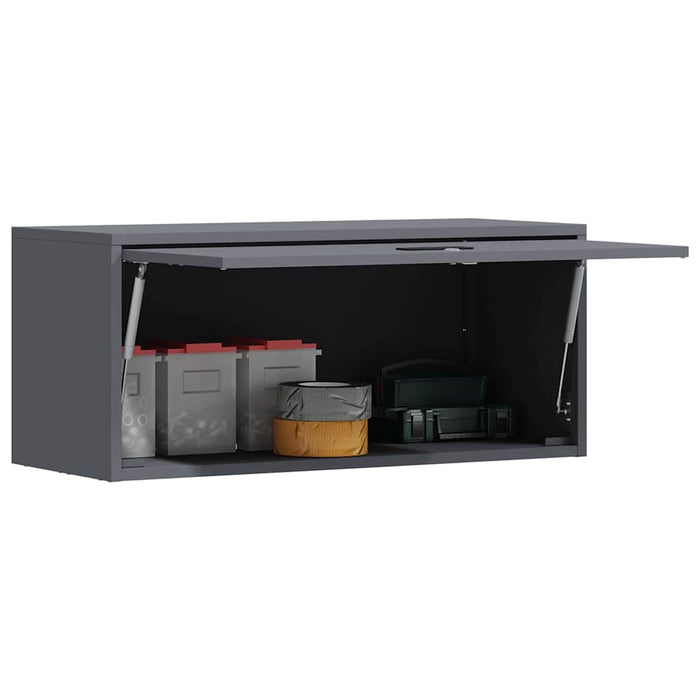Dulap de perete pentru garaj Antracit 80 x 33 x 35 cm - WALTI WALTI