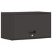 Dulap de perete pentru garaj Negru 60 x 33 x 35 cm - WALTI WALTI