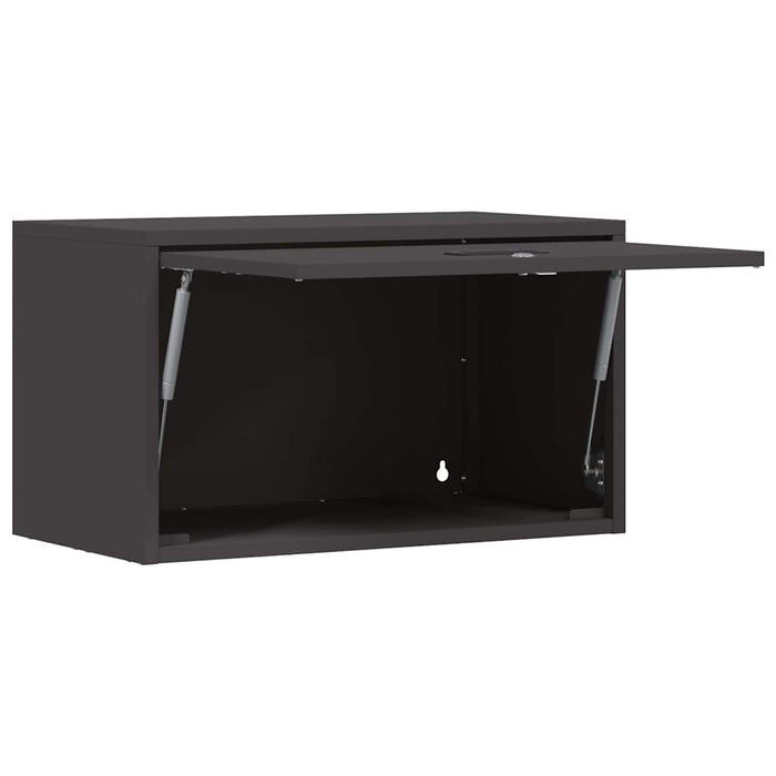 Dulap de perete pentru garaj Negru 60 x 33 x 35 cm - WALTI WALTI