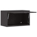 Dulap de perete pentru garaj Negru 60 x 33 x 35 cm - WALTI WALTI