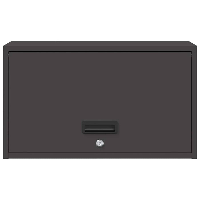 Dulap de perete pentru garaj Negru 60 x 33 x 35 cm - WALTI WALTI