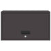 Dulap de perete pentru garaj Negru 60 x 33 x 35 cm - WALTI WALTI