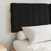 Cadru de pat cu tăblie tapițată cu headboard Negru 140 x 190 cm - WALTI WALTI
