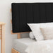 Cadru de pat cu tăblie tapițată cu headboard Negru 100 x 200 cm - WALTI WALTI