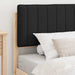 Cadru de pat cu tăblie tapițată cu headboard Negru 100 x 200 cm - WALTI WALTI