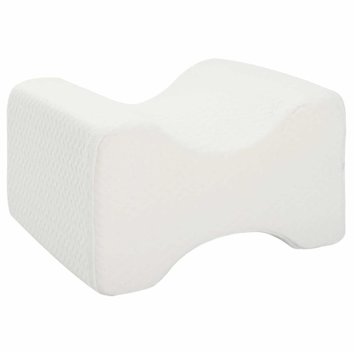 Knee Pillow Alb Spumă cu memorie și poliester 26 x 21,5 x 15 cm - WALTI WALTI