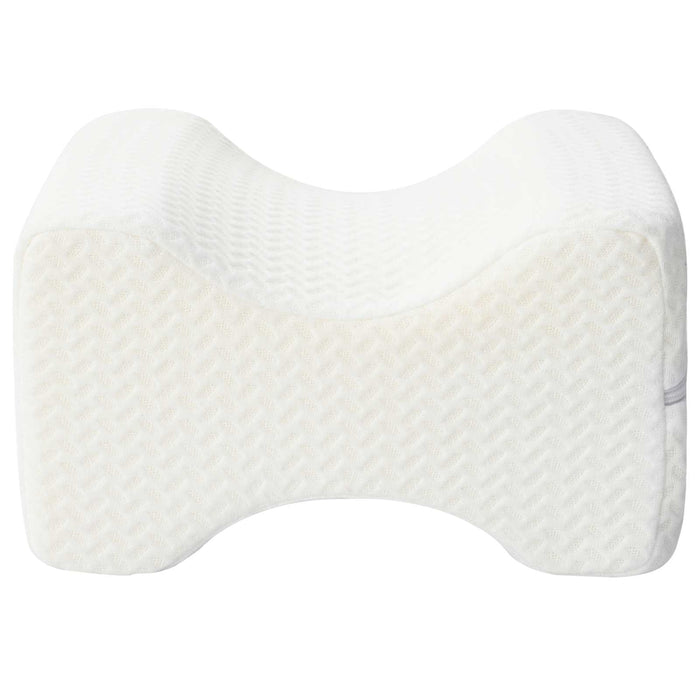 Knee Pillow Alb Spumă cu memorie și poliester 26 x 21,5 x 15 cm - WALTI WALTI