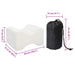 Knee Pillow Alb Spumă cu memorie și poliester 26 x 21,5 x 15 cm - WALTI WALTI
