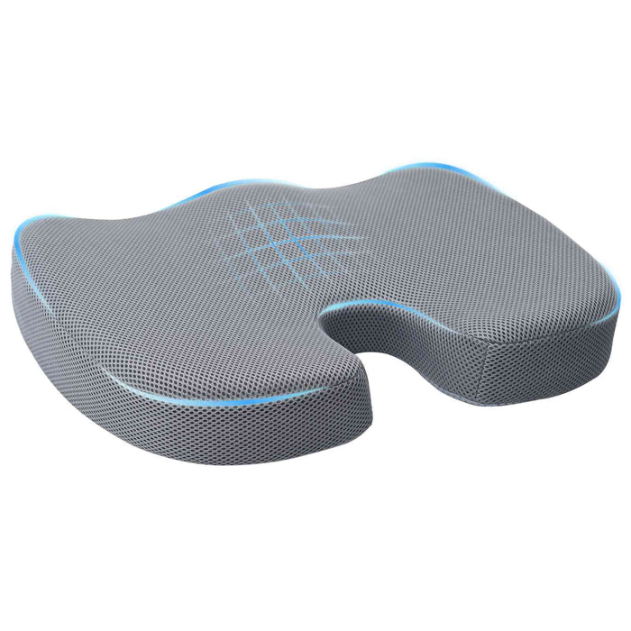 Pernă pentru șezut cu pernă Gri 47 x 37 x 8 cm Cu plasă - WALTI WALTI