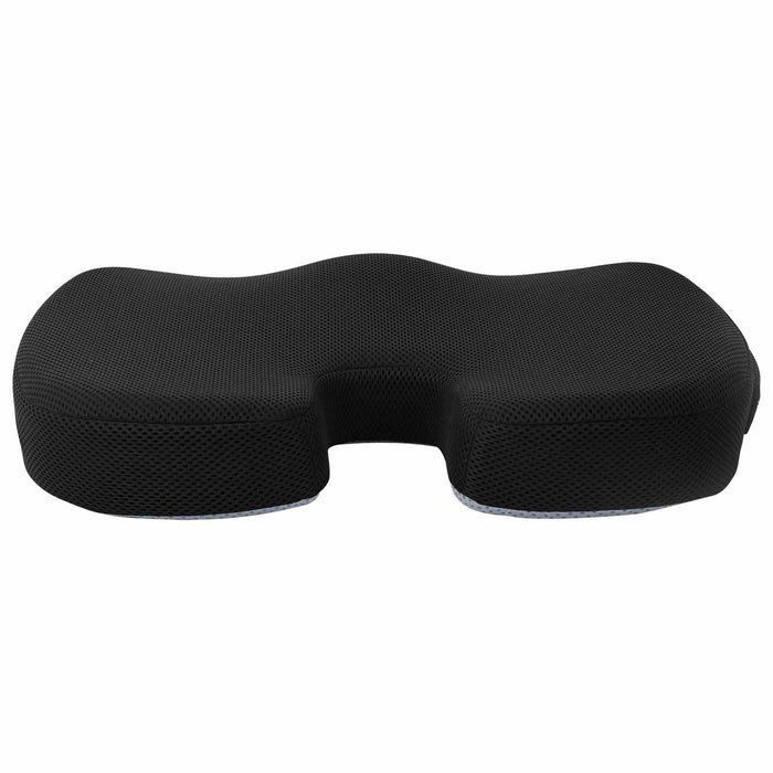 Pernă pentru șezut cu pernă Negru 47 x 36,5 x 8 cm Cu plasă - WALTI WALTI