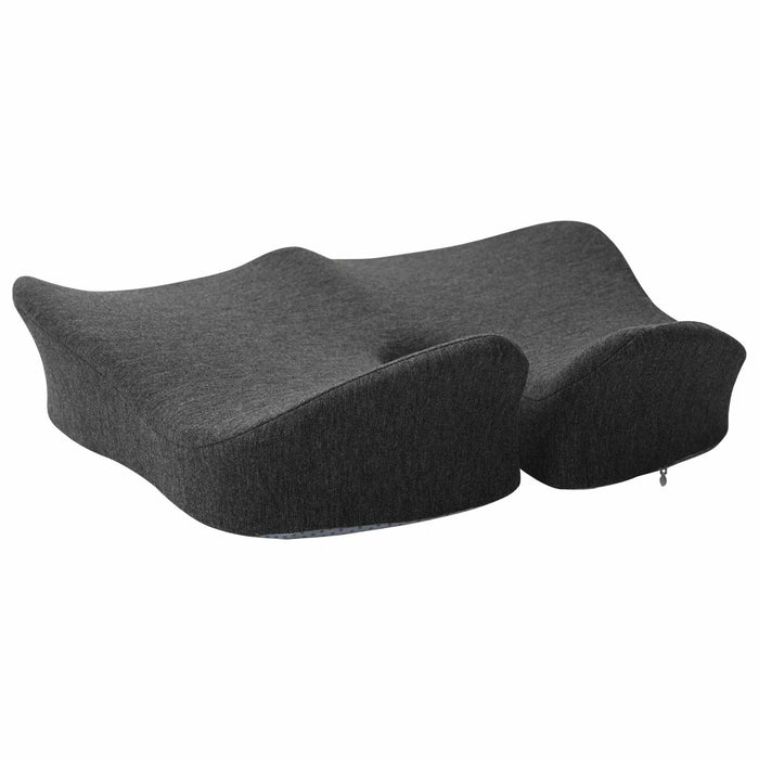 Pernă pentru șezut Gri închis 50 x 43 x 10 cm Spumă cu Memorie WALTI