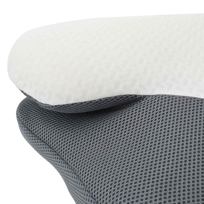 Perna pentru gât cu pernă Alb 57 x 36 x 13 cm Poliester - WALTI WALTI