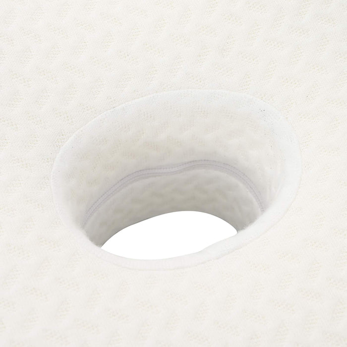Perna pentru gât cu pernă Alb 58 x 37,5 x 12 cm Poliester - WALTI WALTI