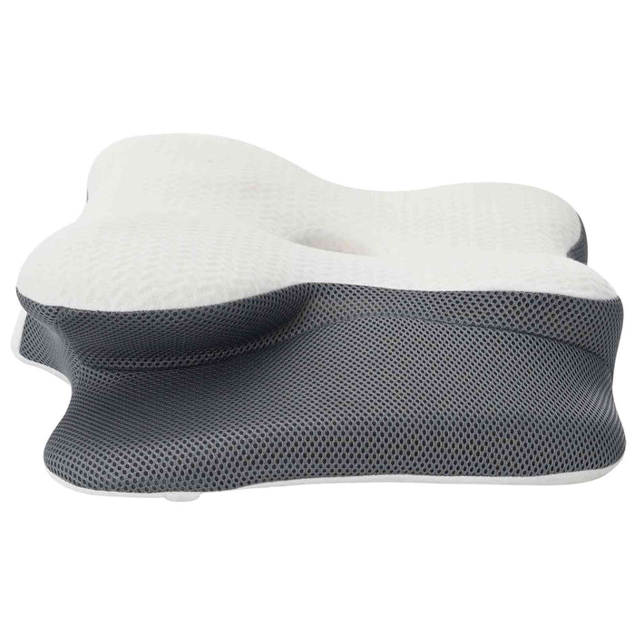 Perna pentru gât cu pernă Alb 58 x 37,5 x 12 cm Poliester - WALTI WALTI