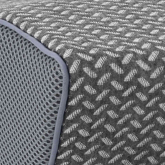Pernă cu pernă Gri 60 x 34 x 11 cm Poliester - WALTI WALTI
