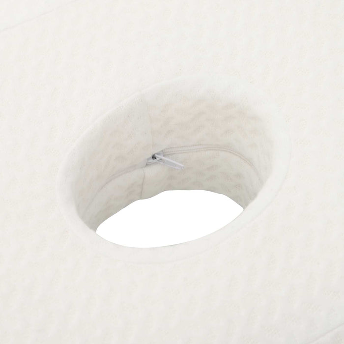 Perna pentru gât cu pernă Alb 53 x 35 x 11 cm Poliester - WALTI WALTI