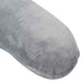 Pernă de voiaj pentru gât Gri Spumă cu Memorie 27 x 27 x 8,5 cm - WALTI WALTI