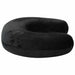 Pernă de voiaj pentru gât Negru Spumă cu Memorie 27 x 27 x 8 cm - WALTI WALTI