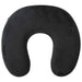 Pernă de voiaj pentru gât Negru Spumă cu Memorie 27 x 27 x 8 cm - WALTI WALTI