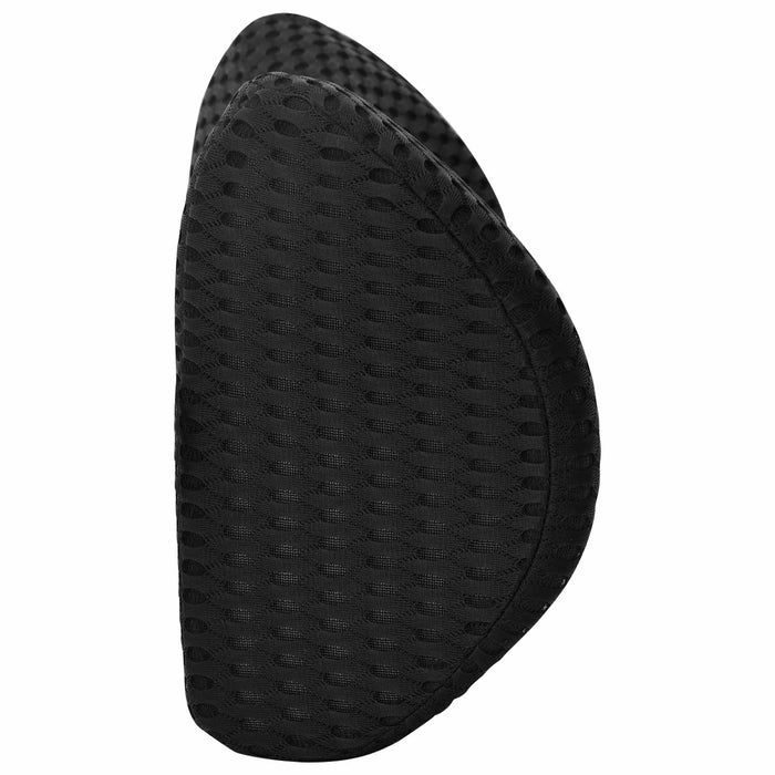 Pernă pentru spate Negru Spumă cu Memorie 46 x 24 x 11 cm - WALTI WALTI