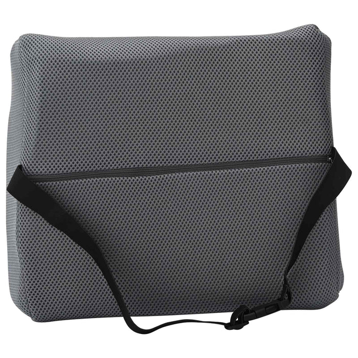 Perna pentru spate cu pernă Gri 36 x 30 x 12 cm Cu plasă - WALTI WALTI