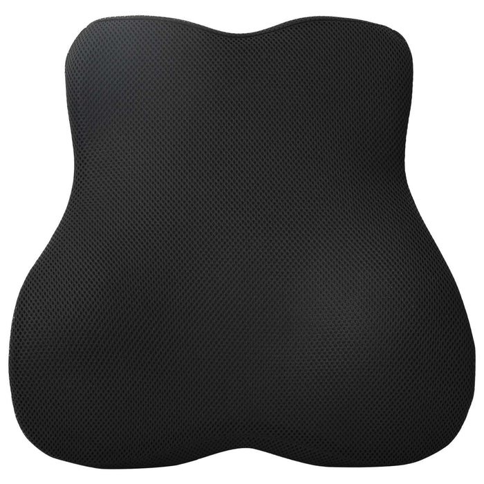 Pernă pentru spate Negru Spumă cu Memorie 40 x 40 x 11 cm - WALTI WALTI
