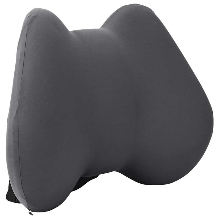 Perna pentru spate cu pernă Gri 40 x 32 x 14 cm Poliester - WALTI WALTI