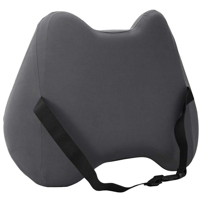 Perna pentru spate cu pernă Gri 40 x 32 x 14 cm Poliester - WALTI WALTI