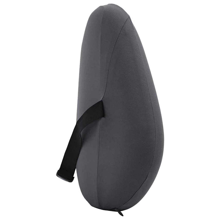 Perna pentru spate cu pernă Gri 40 x 32 x 14 cm Poliester - WALTI WALTI