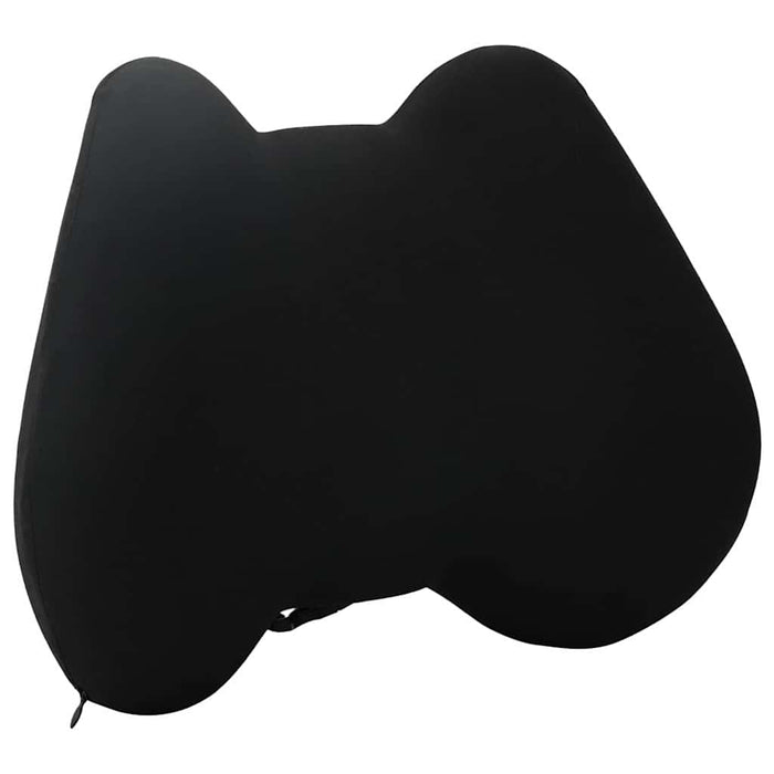Perna pentru spate cu pernă Negru 40 x 32 x 13 cm Poliester - WALTI WALTI