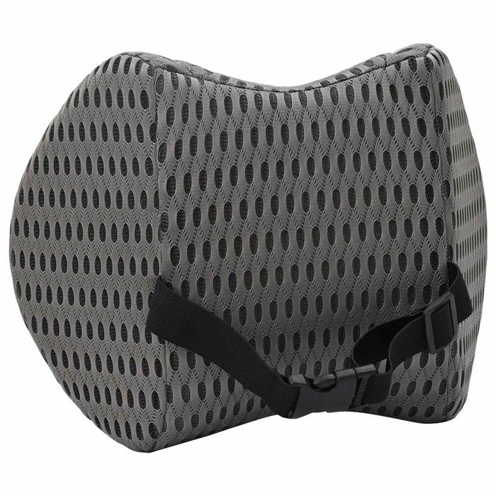 Pernă pentru gât Gri Spumă cu Memorie 31 x 22 x 13 cm - WALTI WALTI