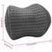 Pernă pentru gât Negru Spumă cu Memorie 30,5 x 21,5 x 13 cm - WALTI WALTI